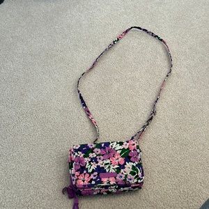 Dainty Vera Bradley wallet/purse with strap